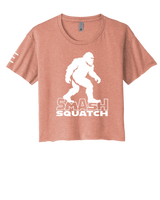 Smash Squatch Jiu-Jitsu Crop Top – Funny Bigfoot BJJ Shirt