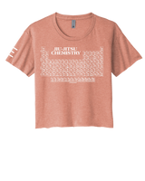 Jiu-Jitsu Chemistry Crop Top - Periodic Table of Jiu-Jitsu BJJ Enthusiasts