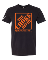The Choke Depot - BJJ Funny Meme Parody Premium T-Shirt - JIU-JITSU