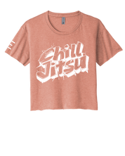 "Chill Jitsu" Jiu-Jitsu Women's Crop Top - 3Three Apparel LLC.