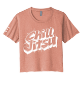 "Chill Jitsu" Jiu-Jitsu Women's Crop Top
