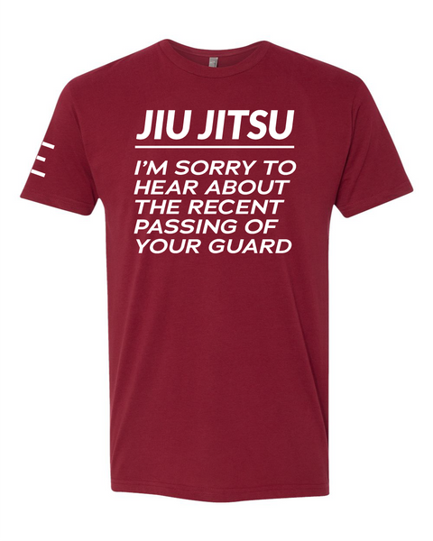 Jiu-Jitsu - I’m Sorry to Hear About the Recent Passing of your Guard - BJJ Funny Premium Shirt