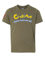 Youth - Chokémon Trainer - BJJ Tee - The Ultimate Jiu-Jitsu Collectible Parody