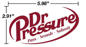 Dr. Pressure Jiu Jitsu Sticker | Pass Smash Submit