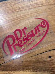 Dr. Pressure Jiu Jitsu Sticker | Pass Smash Submit