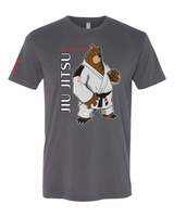 Bo the Tenacious Grizzly – Adult BJJ Premium T-shirt