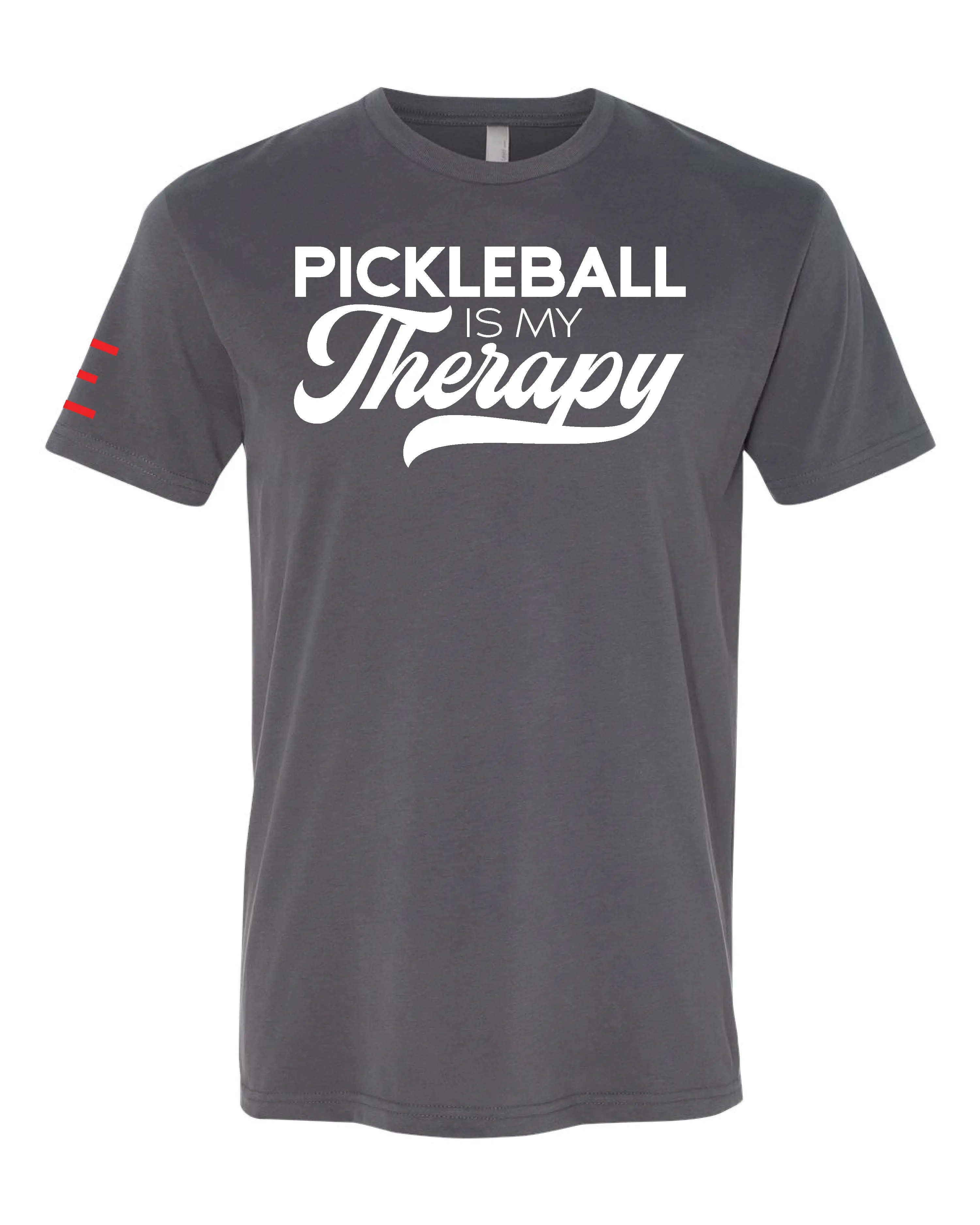 Pickleball is My Therapy T-Shirt - Relax and Play in Style 
