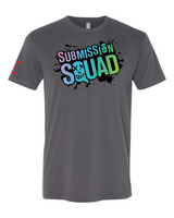 Jiu-Jitsu Submission Squad V2 - BJJ Funny Meme Suicide Squad Parody Premium T-Shirt - JiuJitsu