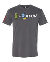Pickle + Paddle = Fun Pickleball T-Shirt - Cute and Playful Design