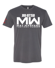 Jiu-Jitsu MW Tactical Hugger Tee - Mat Warfare Parody funny shirt 