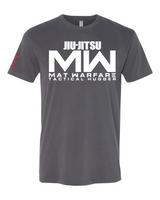 Jiu-Jitsu MW Tactical Hugger Tee - Mat Warfare Parody funny shirt