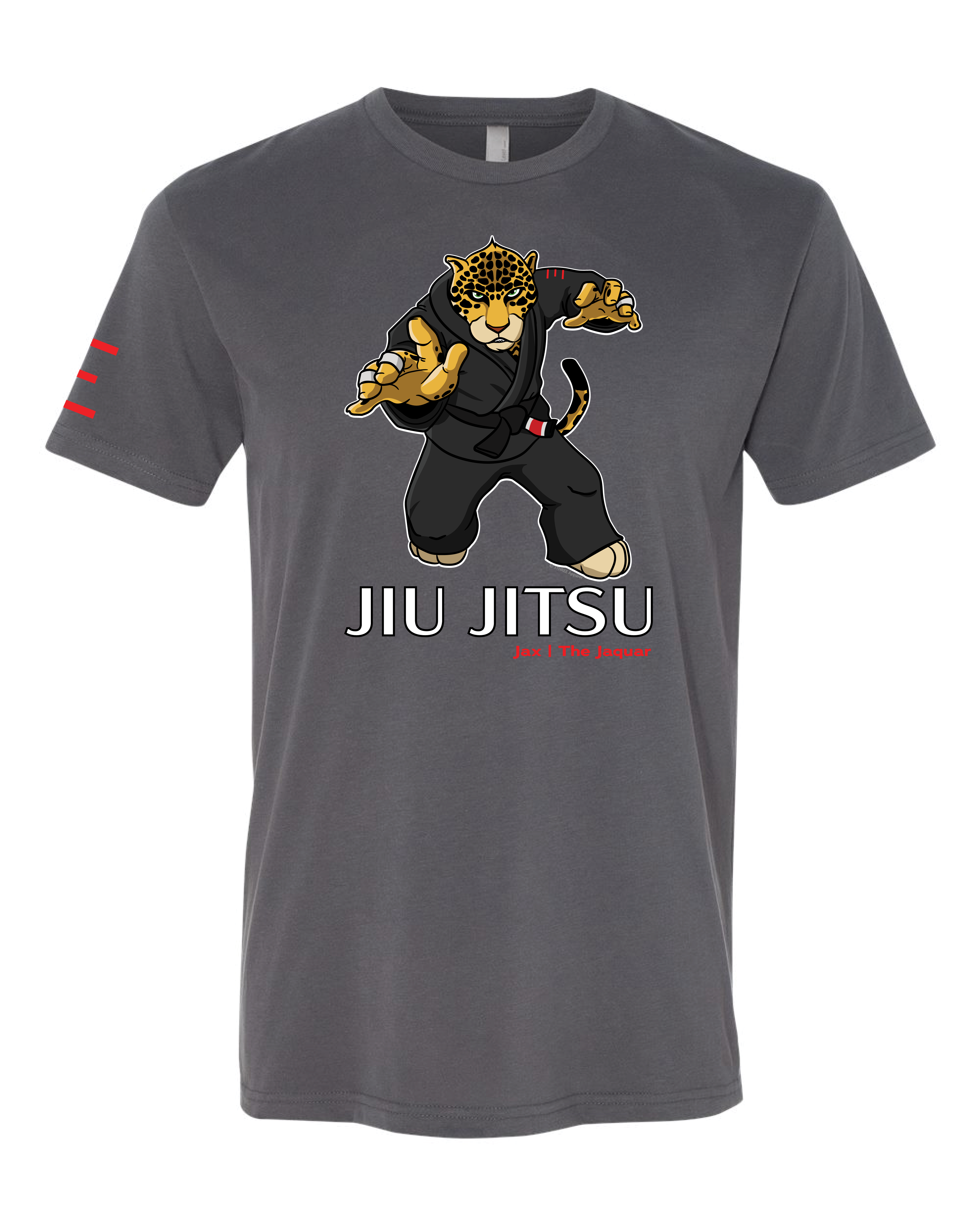 Jax the Agile Jaguar – Adult BJJ Premium T-shirt