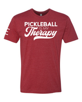 Pickleball is My Therapy T-Shirt - Relax and Play in Style