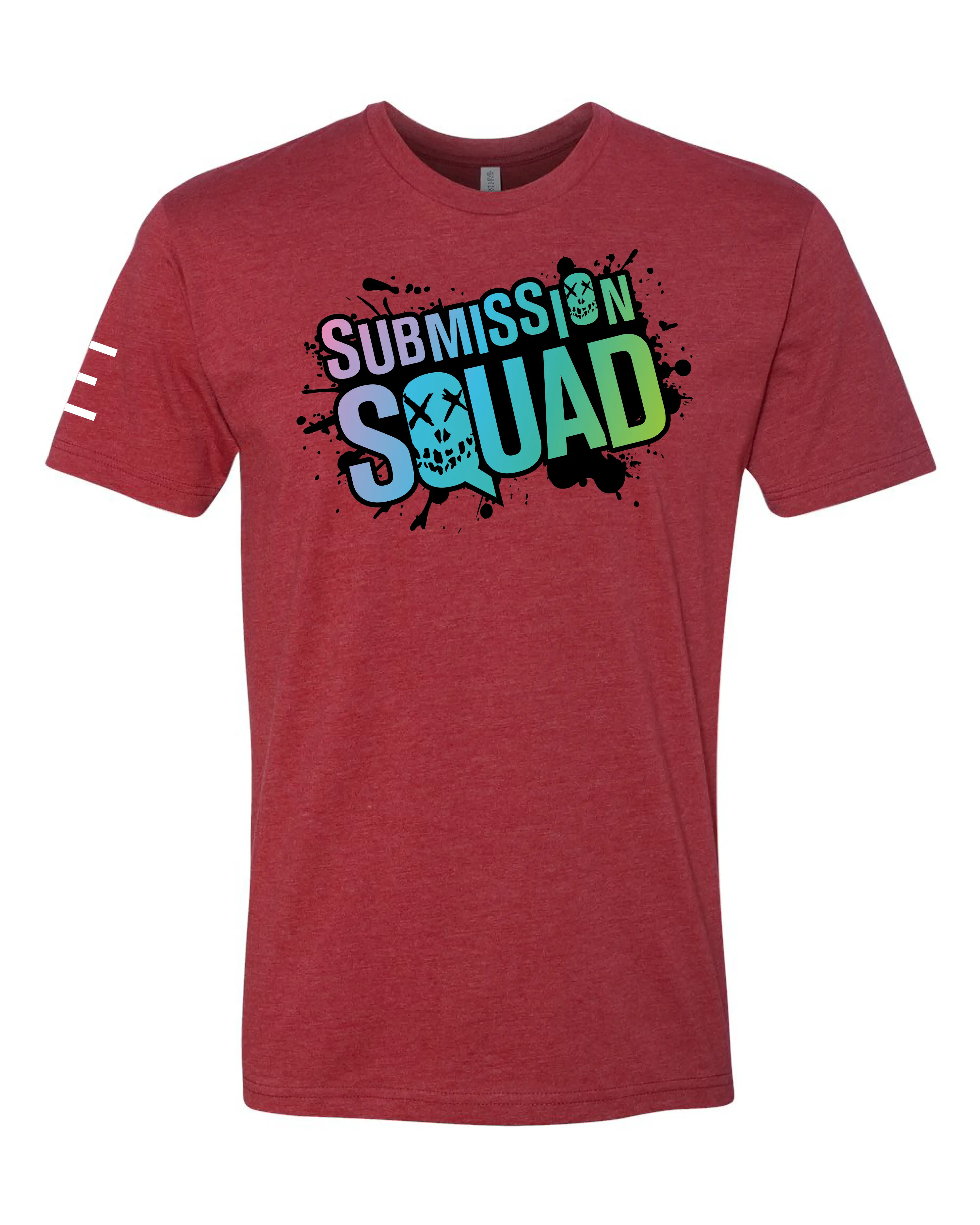 Jiu-Jitsu Submission Squad V2 - BJJ Funny Meme Suicide Squad Parody Premium T-Shirt - JiuJitsu 