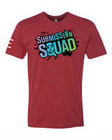 Jiu-Jitsu Submission Squad V2 - BJJ Funny Meme Suicide Squad Parody Premium T-Shirt - JiuJitsu