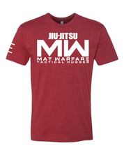 Jiu-Jitsu MW Tactical Hugger Tee - Mat Warfare Parody funny shirt 