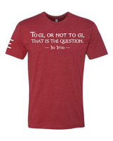 "To Gi or Not to Gi" Jiu-Jitsu T-Shirt - Perfect for Gi vs. No-Gi Debate