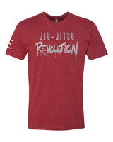 Jiu-Jitsu Revolution T-Shirt – Matte Silver Print, Ultra-Soft & Lightweight