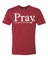 Pray Jiu-Jitsu T-Shirt – Funny BJJ Injury Prevention Shirt for Grapplers 