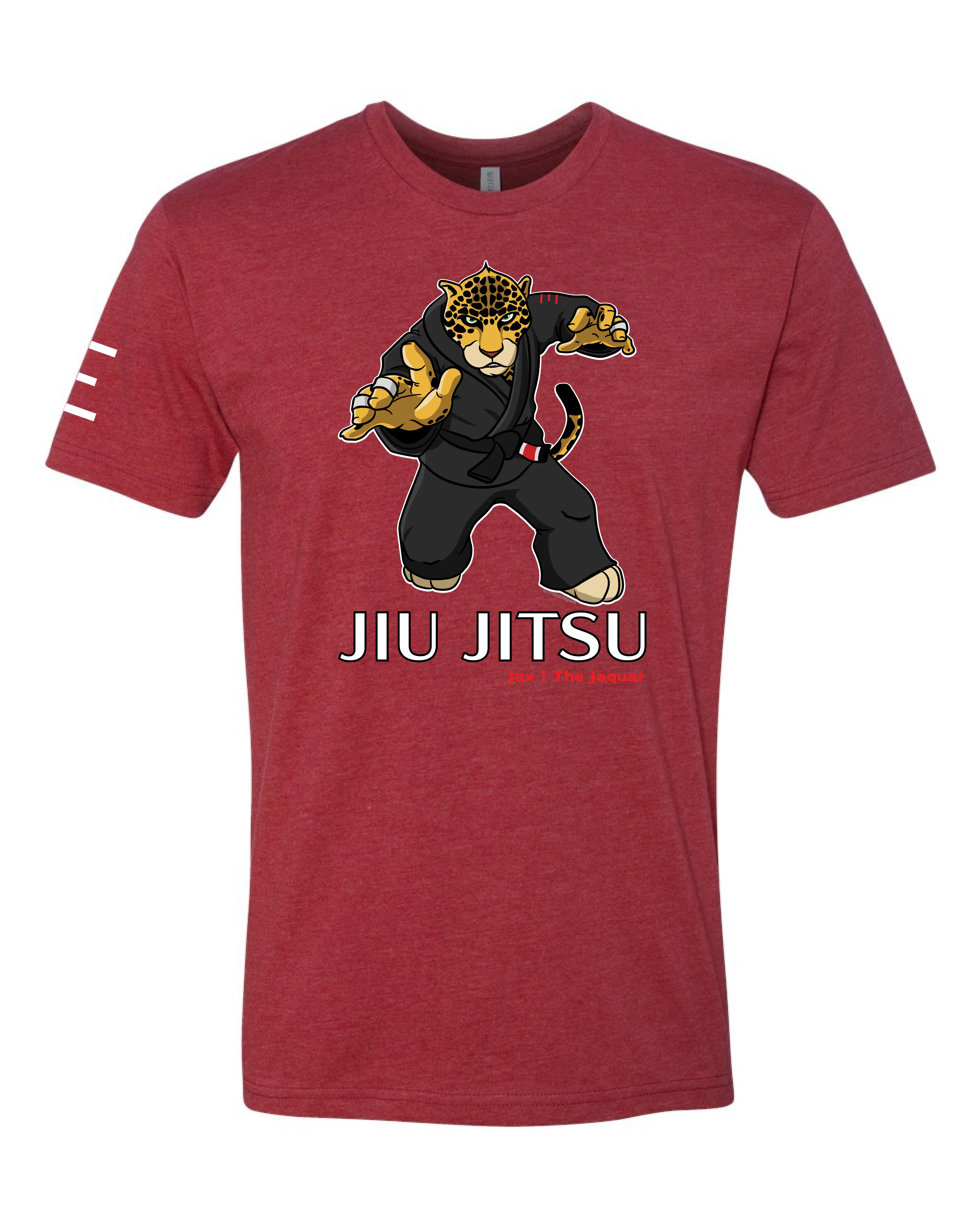 Jax the Agile Jaguar – Adult BJJ Premium T-shirt 