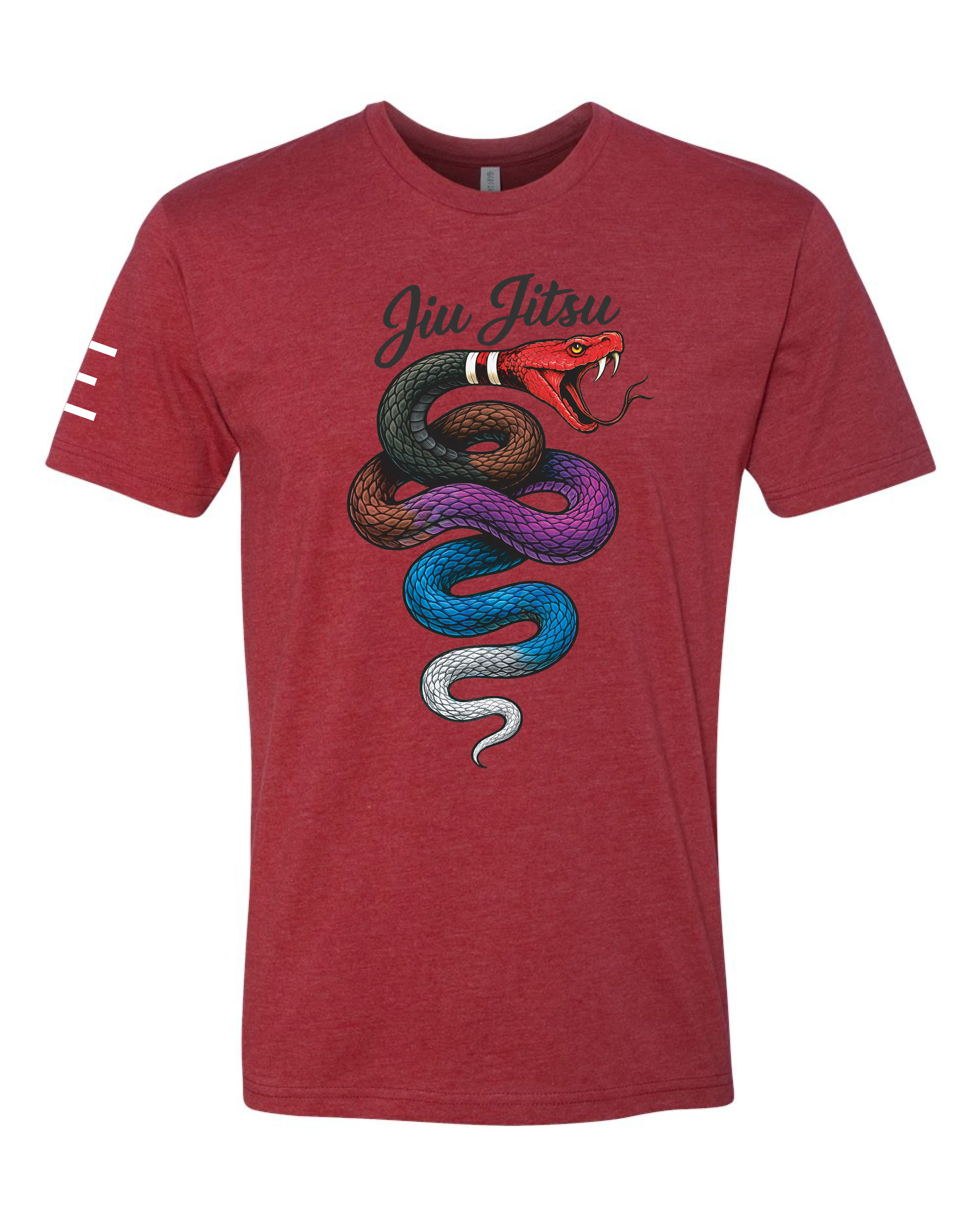 BJJ Belt Snake T-Shirt – Adult BJJ Premium T-shirt 