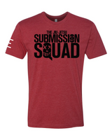 Jiu-Jitsu Submission Squad - BJJ Funny Meme Suicide Squad Parody Premium T-Shirt - JiuJitsu