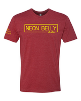 NEON BELLY (Knee on Belly) Jiu-Jitsu Shirt - BJJ Funny Meme Premium T-Shirt