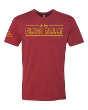 NEON BELLY V2 (Knee on Belly) Jiu-Jitsu Shirt - BJJ Funny Meme Premium T-Shirt - 3Three Apparel LLC.