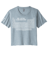 Jiu-Jitsu Chemistry Crop Top - Periodic Table of Jiu-Jitsu BJJ Enthusiasts