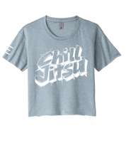 "Chill Jitsu" Jiu-Jitsu Women's Crop Top