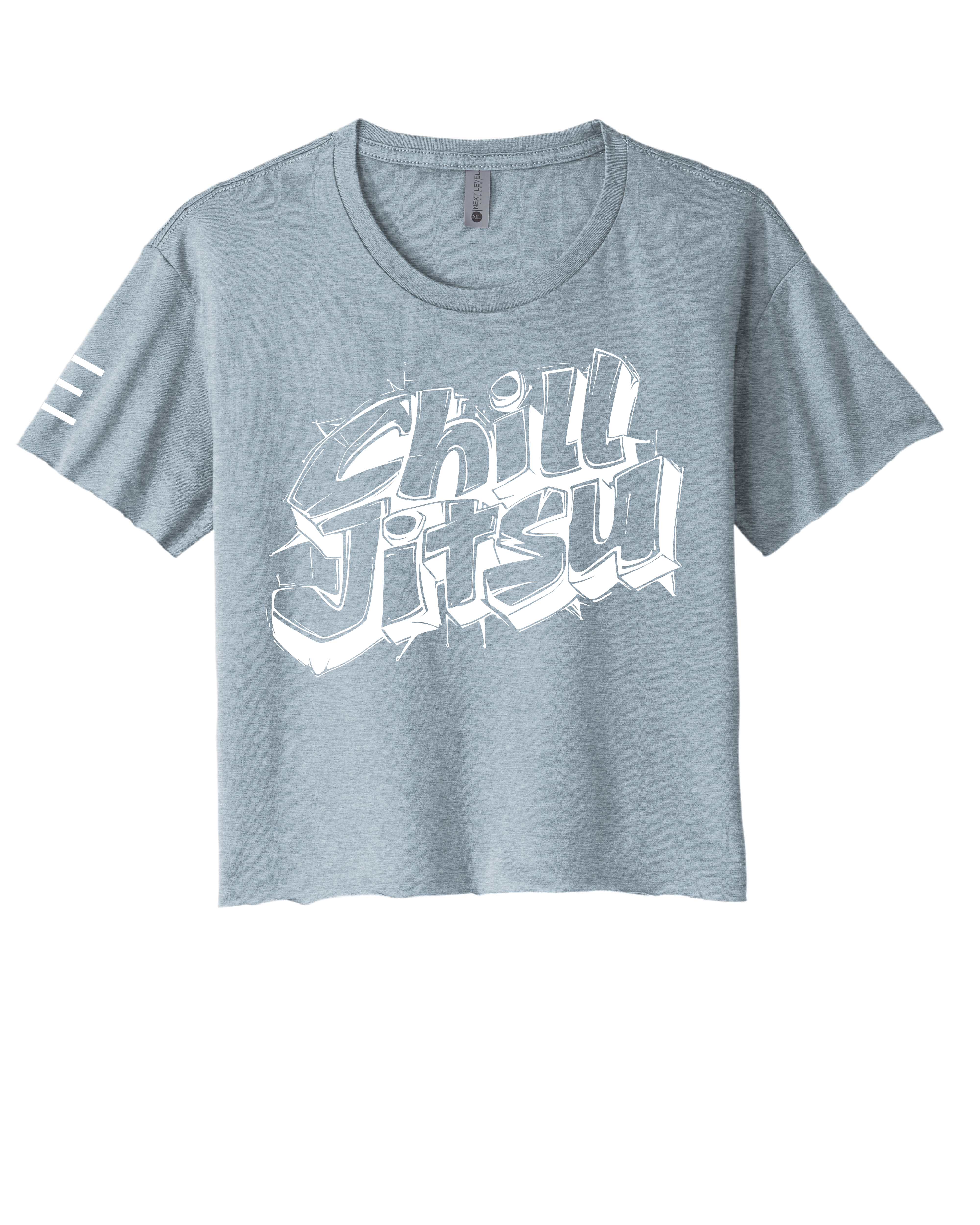 "Chill Jitsu" Jiu-Jitsu Women's Crop Top