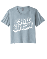 "Chill Jitsu" Jiu-Jitsu Women's Crop Top