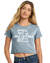 Jiu-Jitsu Physical Chess Match - Crop Top