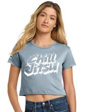"Chill Jitsu" Jiu-Jitsu Women's Crop Top