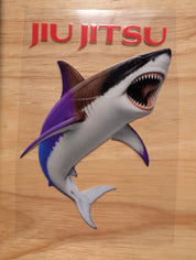 Mat Shark Jiu Jitsu UV Sticker | Beware of the Shark