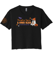 PUMPKIN SPICE & KNEE SLICE - Tshirt or Crop Top - 3Three Apparel LLC.