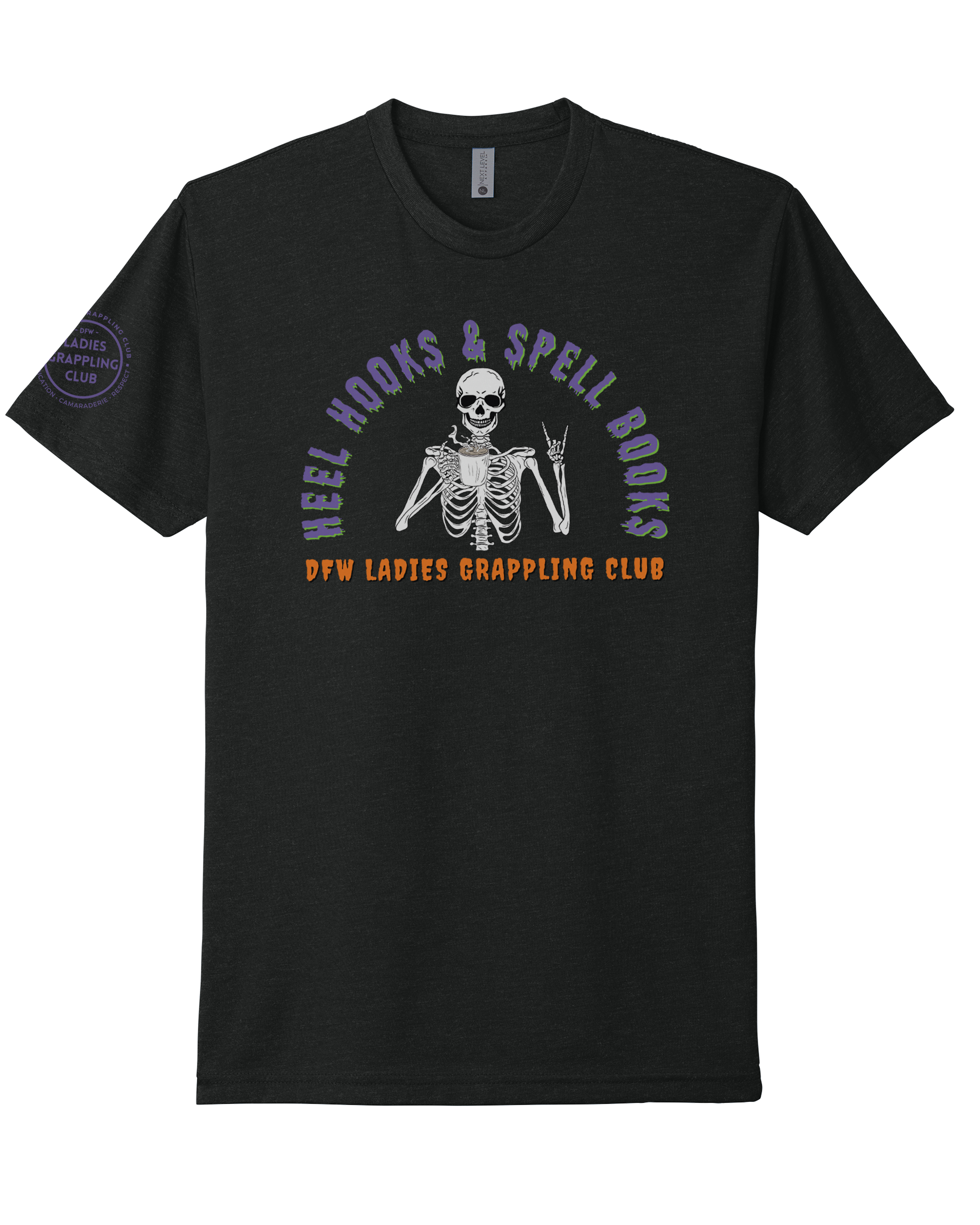 HEEL HOOKS & SPELL BOOKS Tshirt or Crop Top - 3Three Apparel LLC.