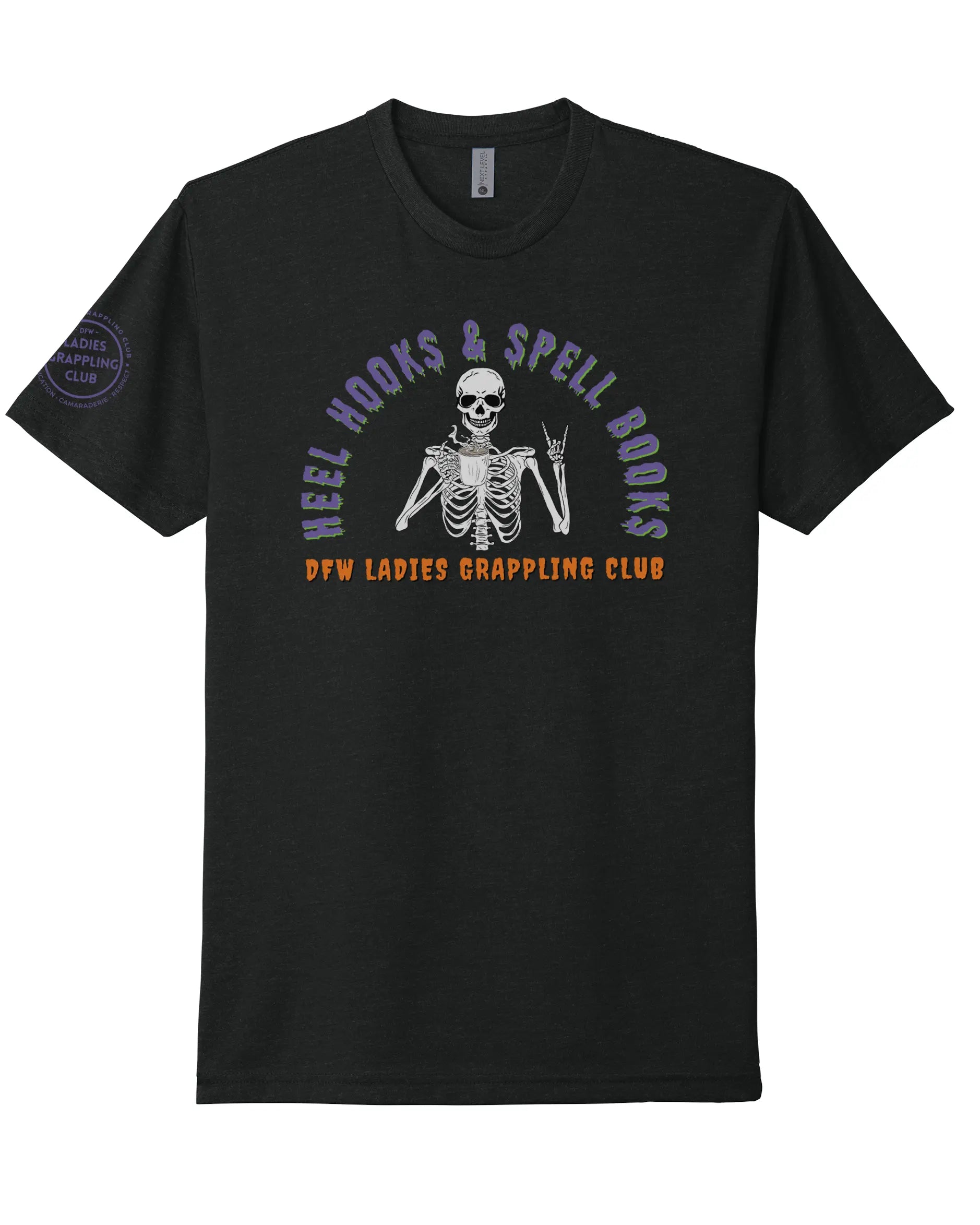 HEEL HOOKS & SPELL BOOKS Tshirt or Crop Top - 3Three Apparel LLC.