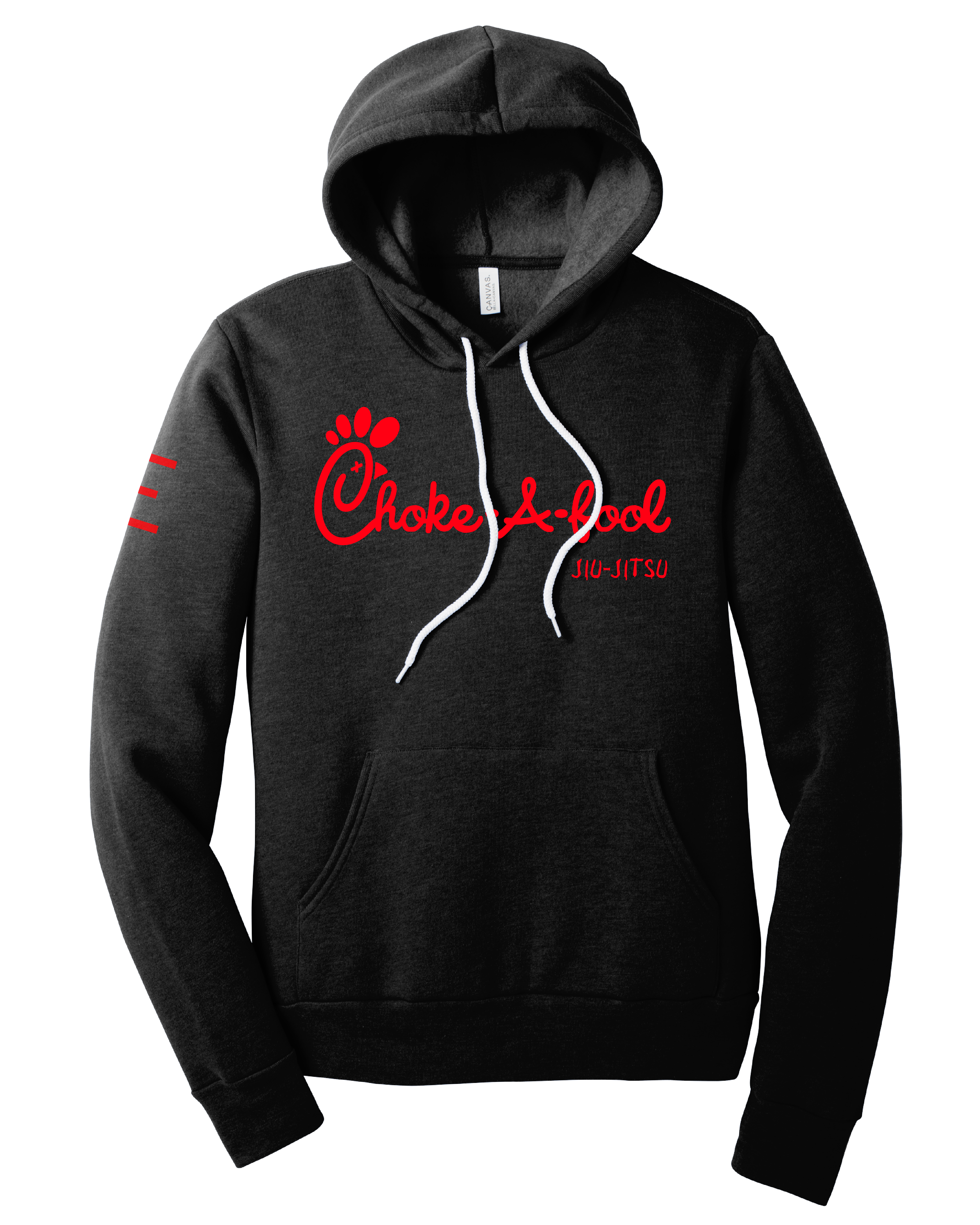 Choke-A-Fool Fleece Lightweight Hoodie – BJJ Humor Meets Streetwear