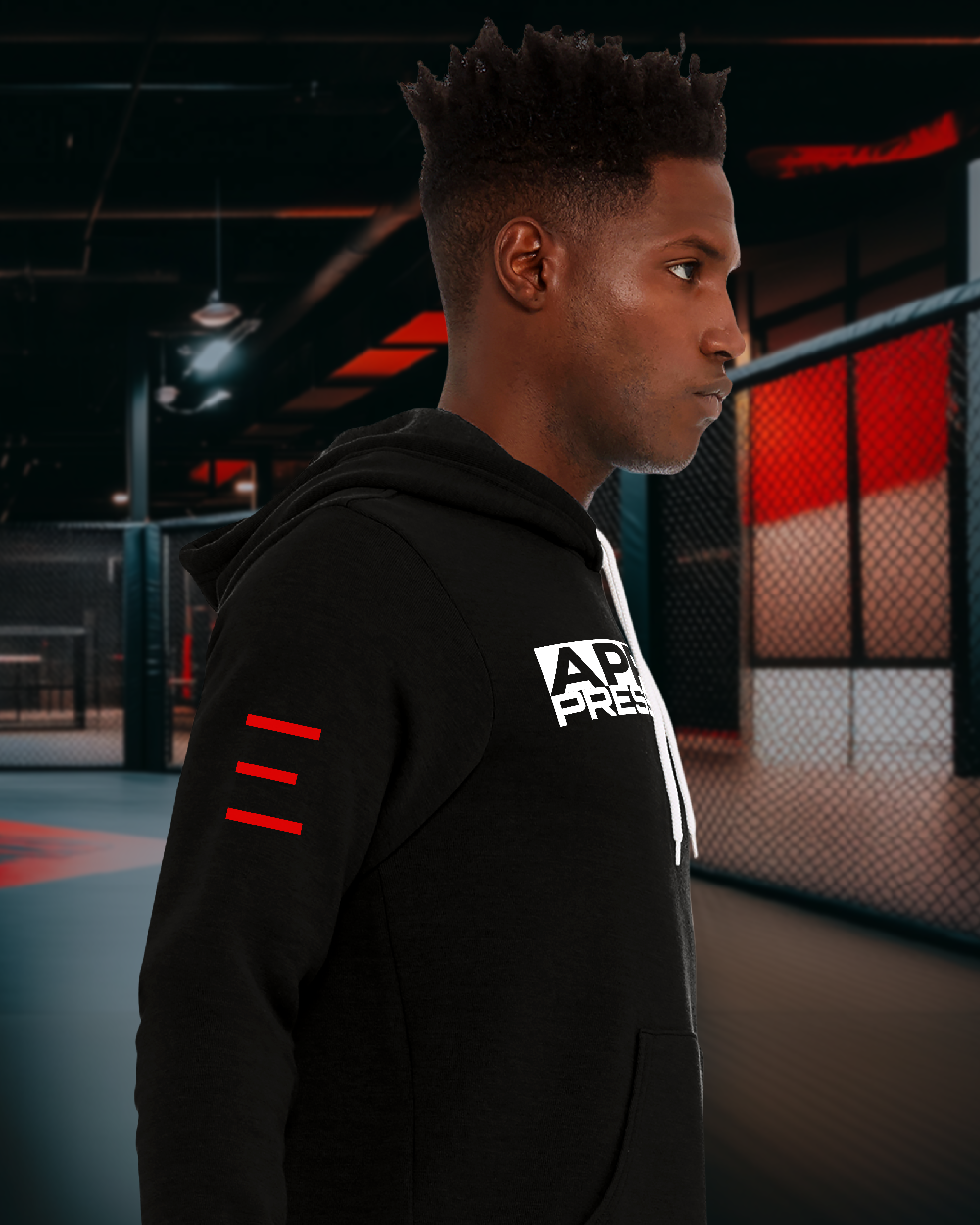 Apply Pressure Fleece Lightweight Hoodie – Premium Jiu-Jitsu Streetwear for Grapplers