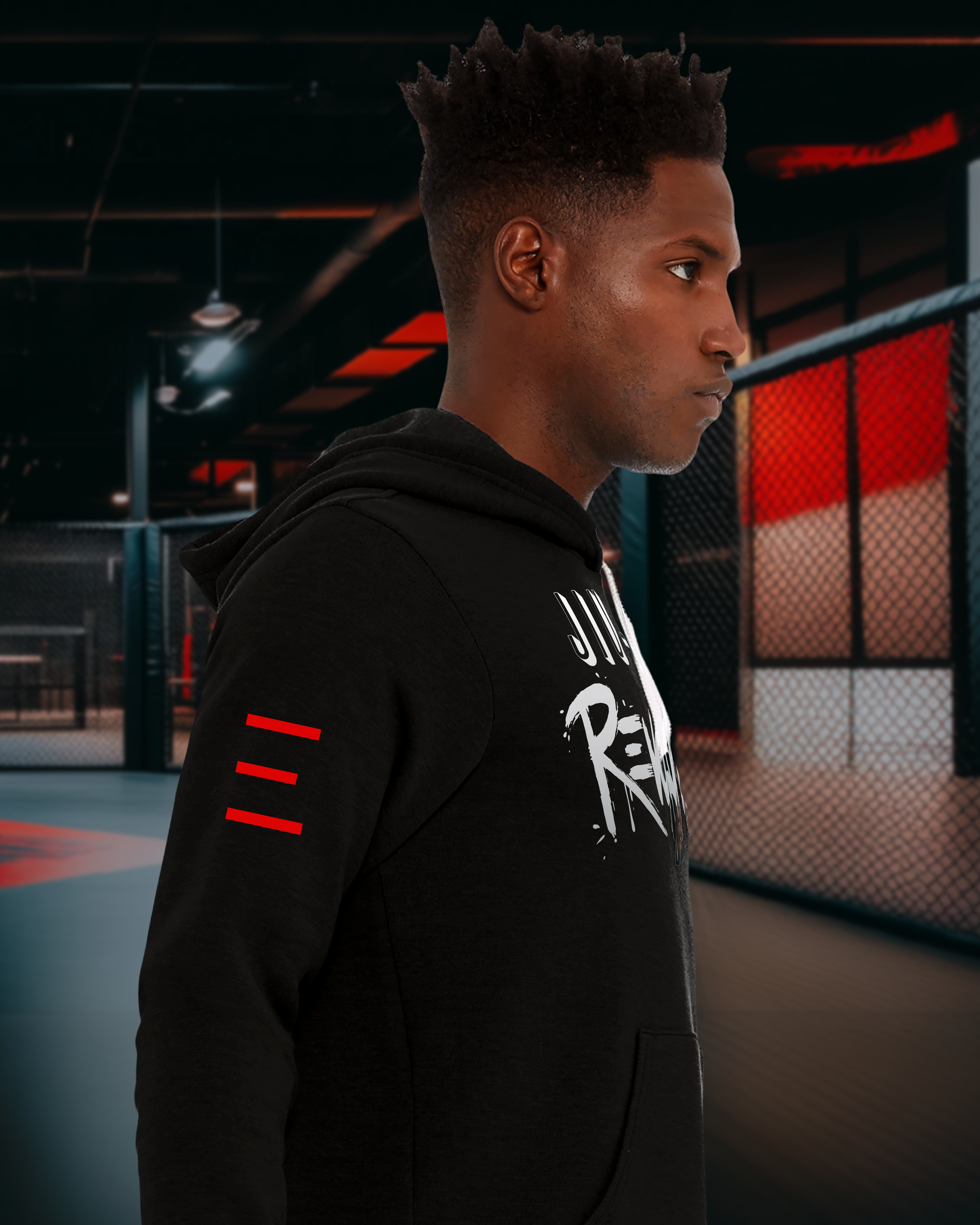 Jiu-Jitsu Revolution Hoodie – Comfortable & Durable BJJ Streetwear Jiu-Jitsu Revolution Hoodie – Matte Silver Print, Soft & Durable