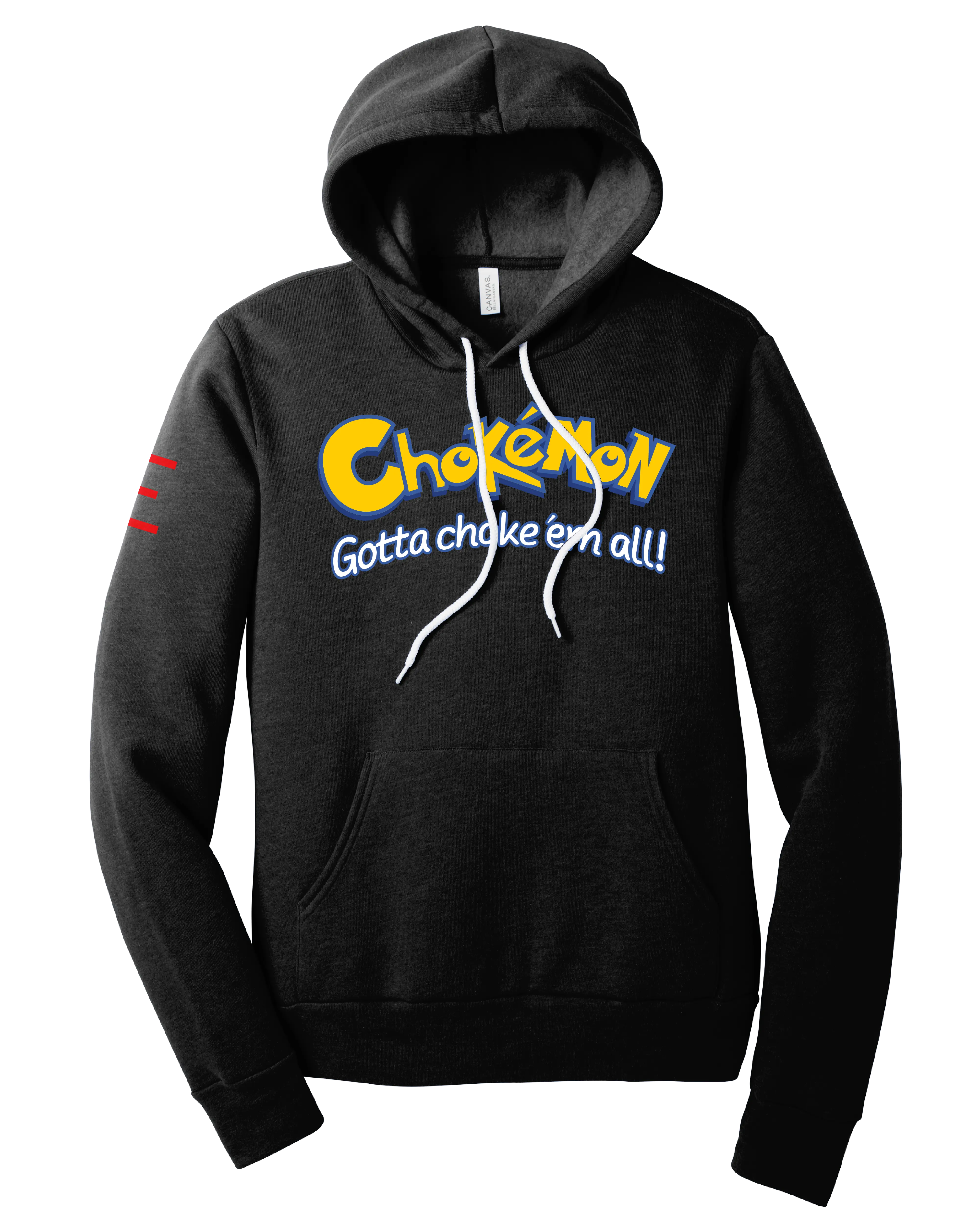 ChokeMon Fleece Lightweight Hoodie – Soft & Durable BJJ Streetwear for Jiu-Jitsu Fans 