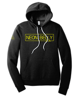 Neon Belly Fleece Lightweight Hoodie – Durable & Stylish BJJ Streetwear