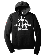 Jiu-Jitsu Chess Fleece Lightweight Hoodie – Strategic BJJ Streetwear for Thinkers & Grapplers