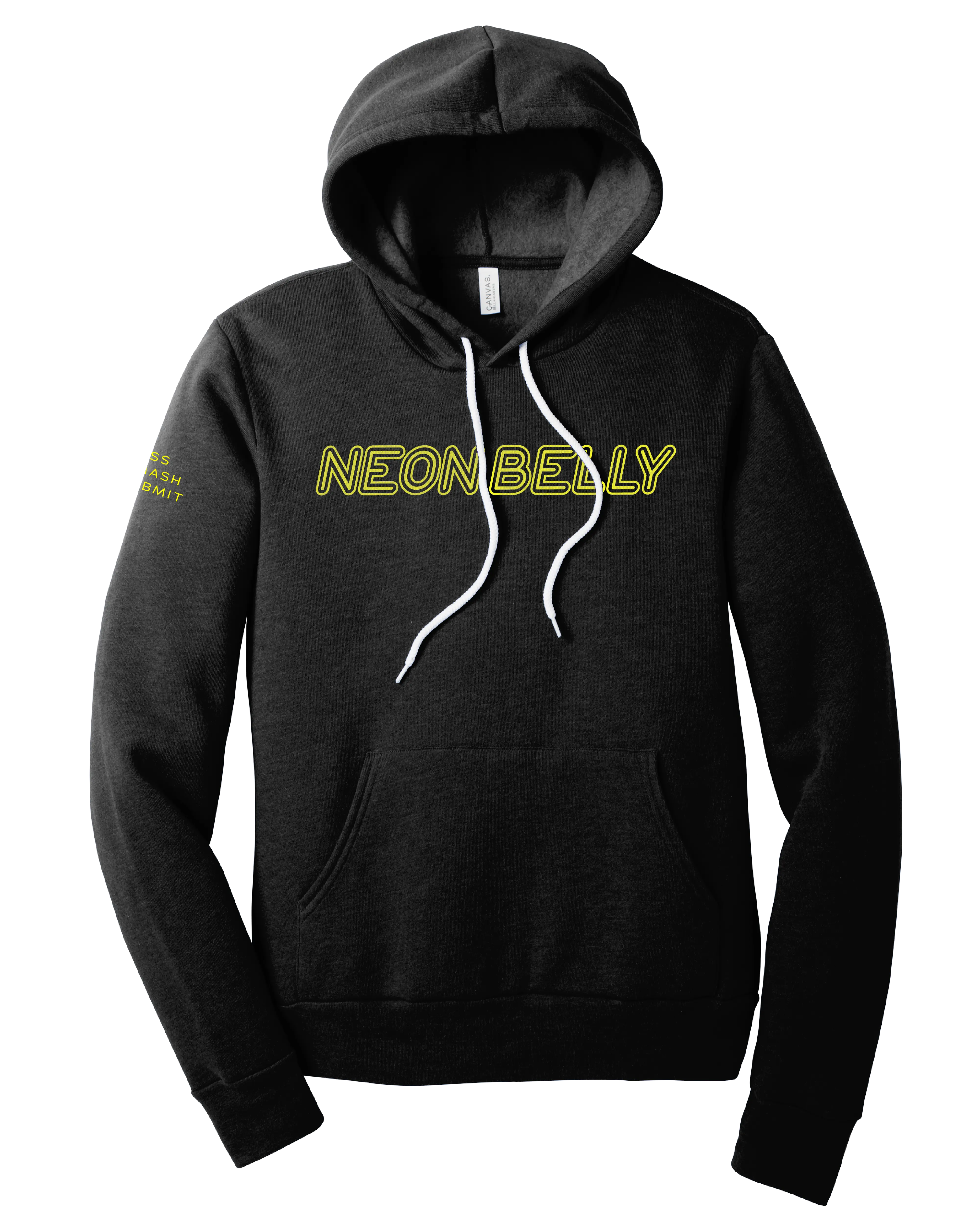 Neon Belly V3 Fleece Lightweight Hoodie – Premium Jiu-Jitsu Streetwear for Grapplers 