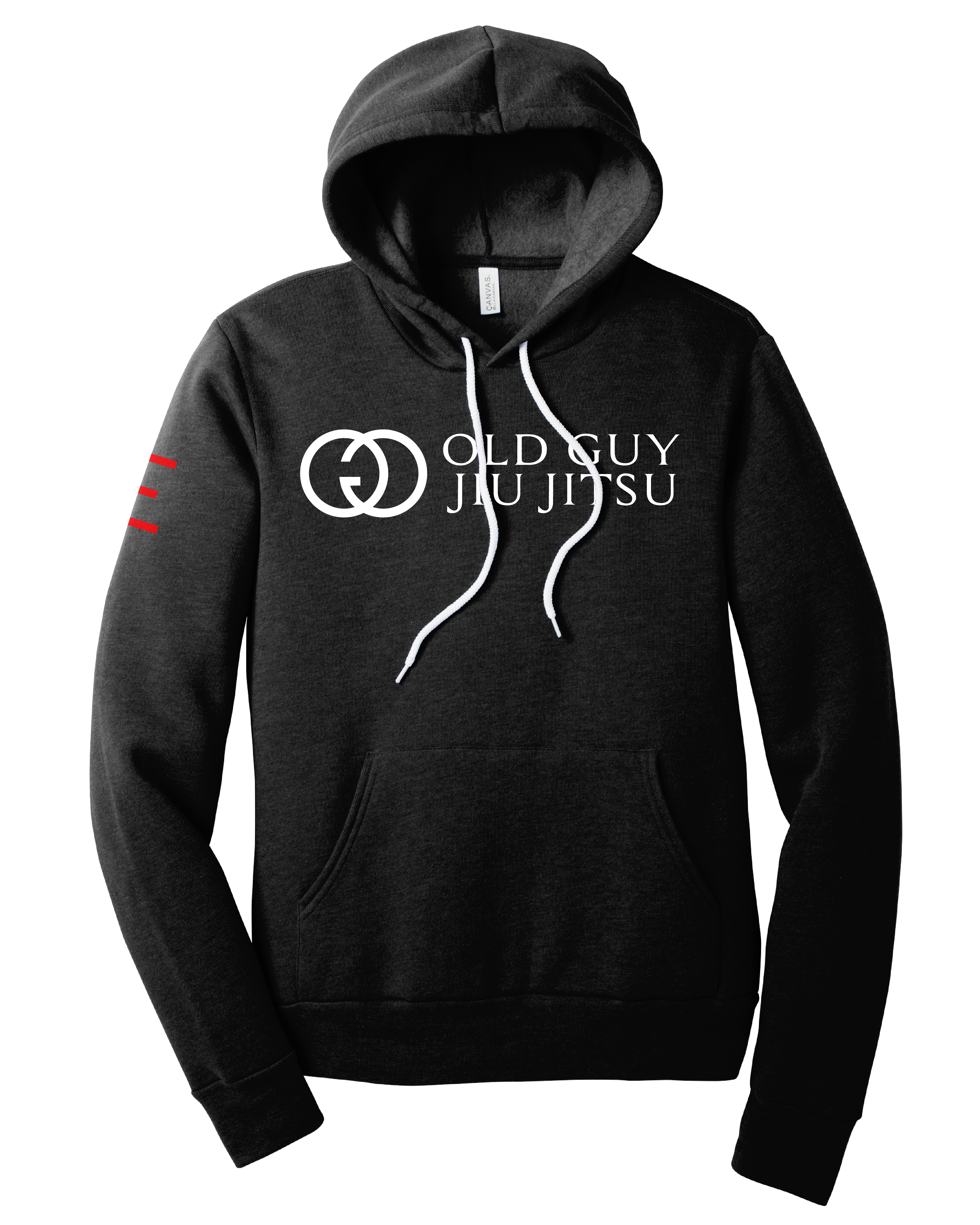 Old Guy Jiu-Jitsu Fleece Lightweight Hoodie – Premium BJJ Apparel for Experienced Grapplers