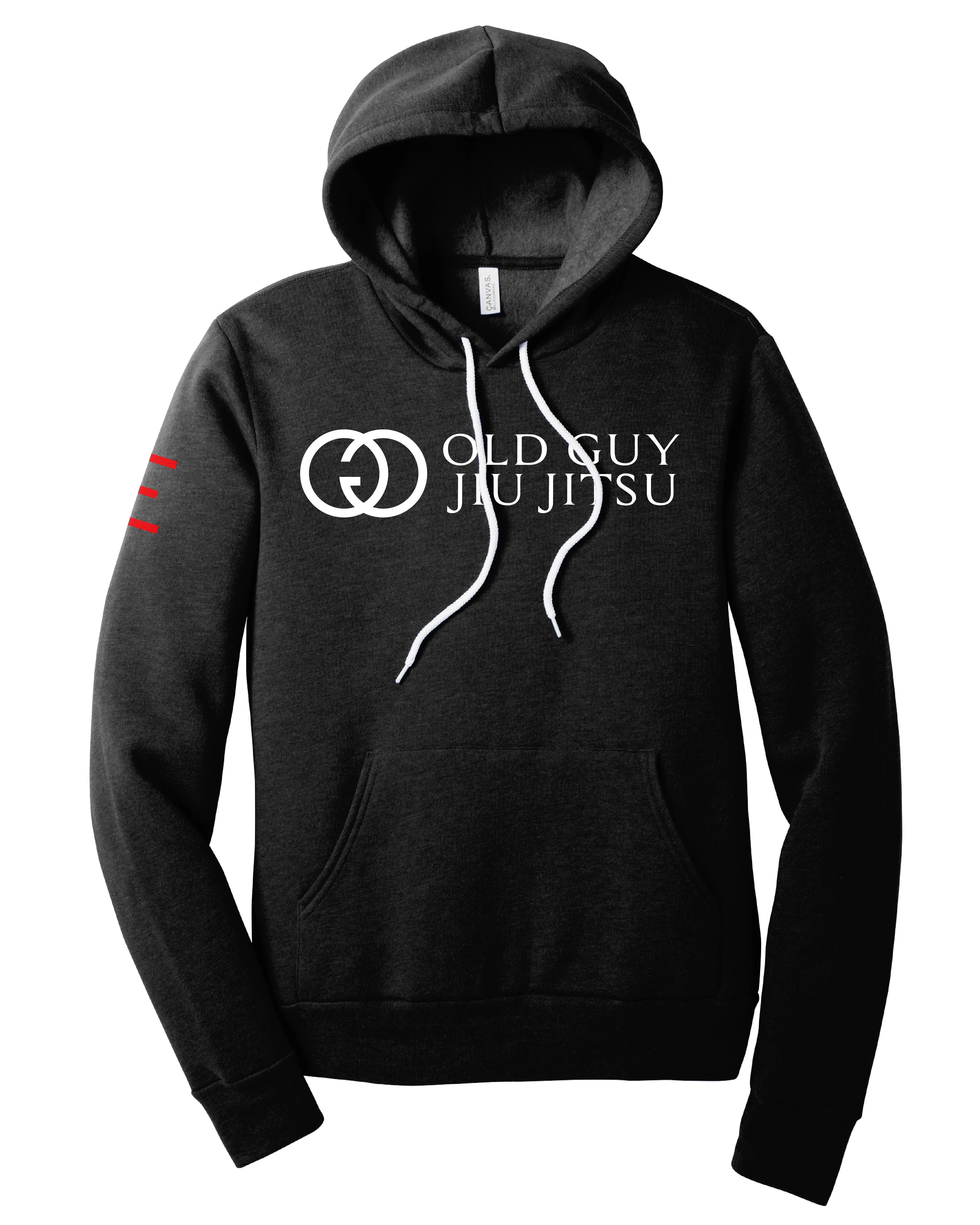 Old Guy Jiu-Jitsu Fleece Lightweight Hoodie – Premium BJJ Apparel for Experienced Grapplers 