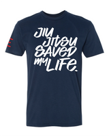 Jiu Jitsu Saved My Life - Graffiti-Style Premium T-Shirt