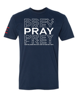 Pray vs Prey Jiu-Jitsu T-Shirt – Faith and Fight BJJ Grappling Shirt