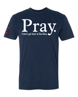 Pray Jiu-Jitsu T-Shirt – Funny BJJ Injury Prevention Shirt for Grapplers